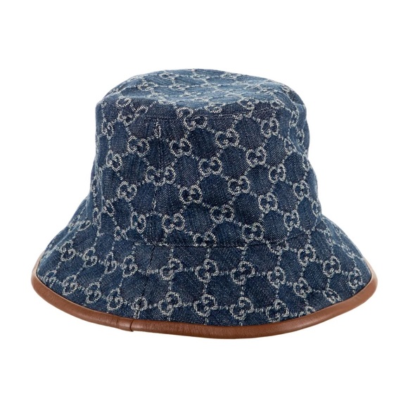 GG canvas bucket hat. Style: 576371 4HAC3 4264
Size: S - Picture 3 of 4